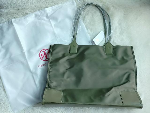 กระเป๋า Tory Burch - Ella Tote Bag (สีเขียว)