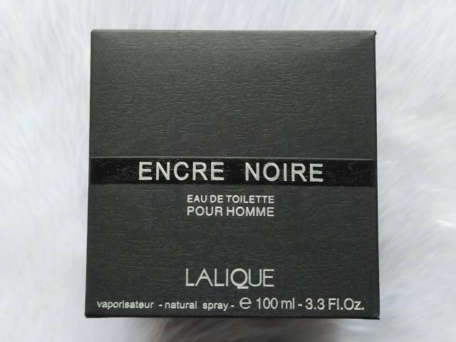 LALIQUE - Encre Noire (EDT) น้ำหอมเคาน์เตอร์แบรนด์แท้ ราคาถูก (ของหิ้ว) 