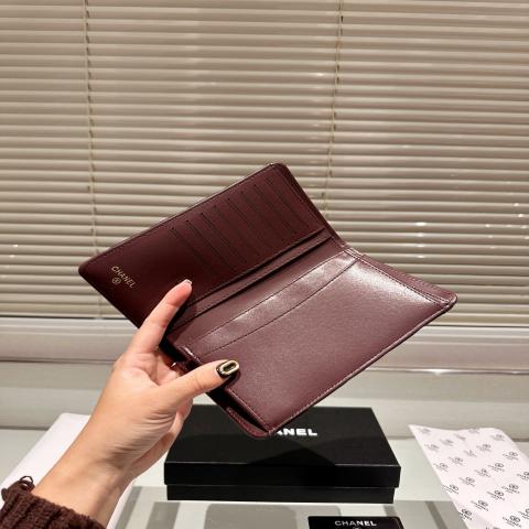 รับพรีออเดอร์กระเป๋าเงิน CHANEL - Matelassé Bifold Long Wallet มีมัดจำ