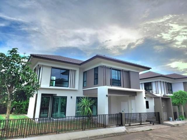 บ้านเดี่ยว 2 ชั้น หลังบ้านติดสวน ทำเลดี แปลงมุม สันกำแพง 
