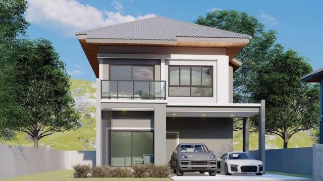 บ้านสร้างใหม่ 2 ชั้น ทำเลดี โซนป่าแดด ใกล้กาดวรุณ   