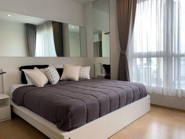 For Rent HQ by Sansiri 1 Bed 1 Bath 43 sqm. Floor 18 - OJ_168_HQ55