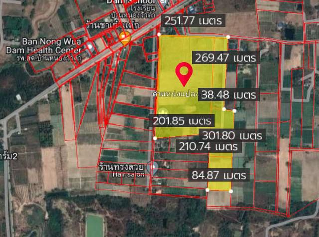 ที่ดิน ที่ดิน อ.ปากท่อ ราชบุรี 14654400 BAHT.  ขนาด 17568 SQ.WA ใกล้ ร.ร.หนองวัวดำ 200 ม. ทำเลดี-เยี่ยม ร.ร.หนองวัวดำ 200 ม.