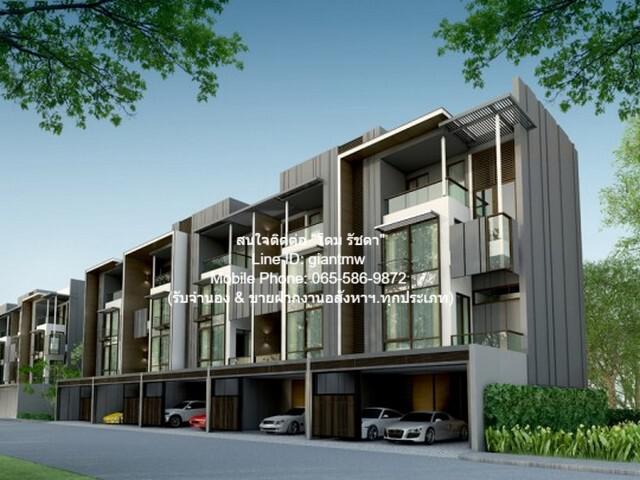 ขายทาวน์โฮม 4 ชั้น เรสซิเดนซ์ สุขุมวิท 65 (Residence Sukhumvit 65) 28.1 ตร.ว. 2 น 3 น้ำ 2 จอดรถ ราคา 24 ล้านบาท