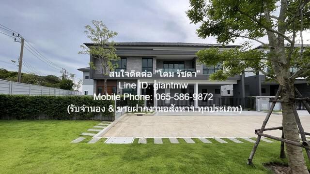 บ้าน ขายบ้านเดี่ยวหรู 2 ชั้น เดอะ ซิตี้ บางนา The City Bangna (ติด Mega บางนา) 5 นอน 6 น้ำ 27250000 บาท.   โครตถูก เป็นบ้านเดี่ยวหรู 2 ชั้นสภาพใหม่ ที่มีราคาถูก และอยู่ในทำเลที่ดี โดยตำแหน่งของบ้านเป็นหลังมุม ติดถนนหลักของโครงการ และหน้าบ้านเป็นสวนโค