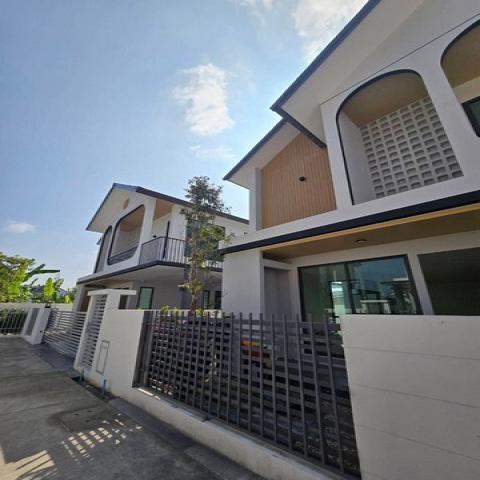 บ้านสร้างใหม่ ทำเลดี น้ำไม่ท่วม โมเดิร์นมินิมอล ท่าวังตาลสารภี 
