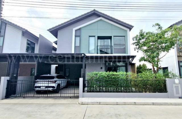 บ้านแฝด อณาสิริ ราชพฤกษ์ - 346 ตกแต่งพร้อมอยู่ ติดถนน