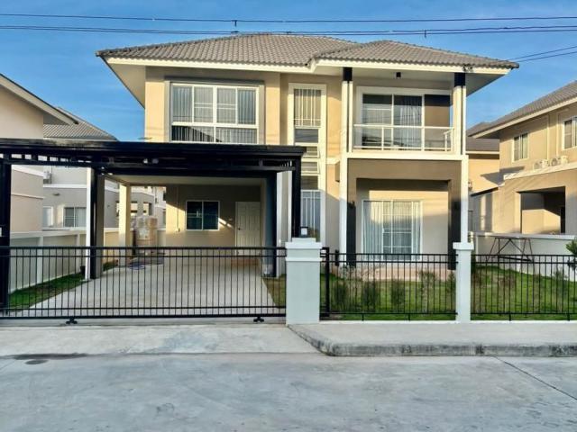 บ้านใหม่ไม่เคยปล่อยเช่า 29,000 บาท/เดือน 63 ตว. #กาญจน์กนกวิลล์14 #สันกำแพง บ้านเดี่ยว 2 ชั้น #น้ำไม่ท่วม