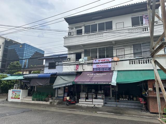 ขายด่วน ตึก 3 ชั้น + บ้าน 2 ชั้น รวม 11 ห้อง เนื้อที่ 56 ตร.วา ทำเลทอง ซอยงามวงศ์วาน 9 หน้ารร.รีเจ้นท์