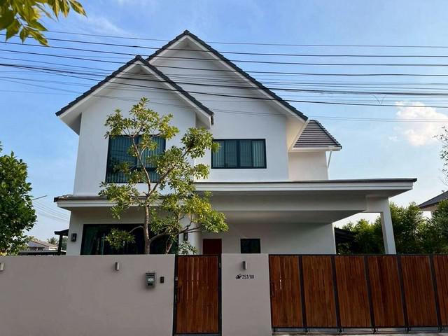 บ้านเดี่ยวสร้างใหม่  สไตล์นอร์ดิก เงียบสงบ โซนหางดง 