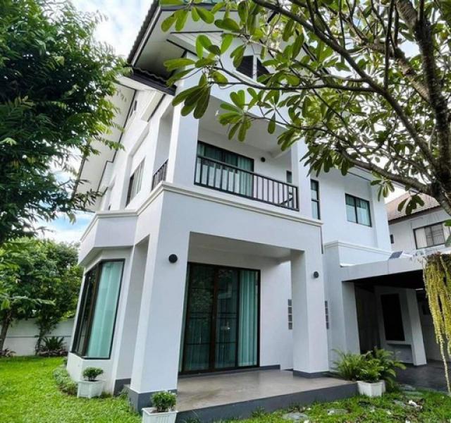 ให้เช่าบ้านเดี่ยว 2 ชั้น รีโนเวทใหม่ทั้งหลัง ร่มรื่น หนองควาย หางดง