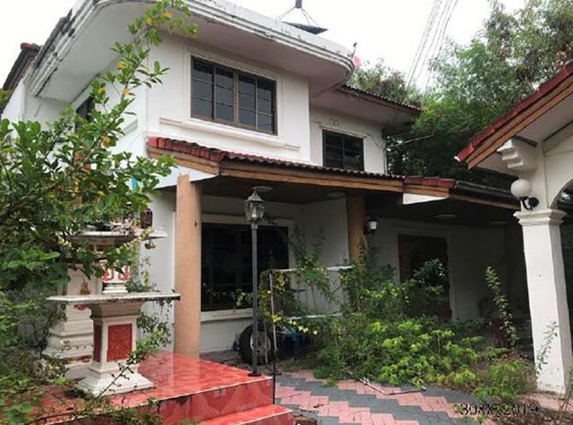 ขายบ้านเดี่ยวมือสอง อำเภอบางเมือง จังหวัดสมุทรปราการ  โครงการ ล้วนพฤกษา เลควิว