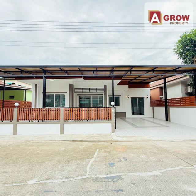 หมู่บ้านเพ็ญศิริ 4 เลียบวารี บ้านสวย เฟอร์ฯครบ รีโนเวทใหม่ พร้อมอยู่