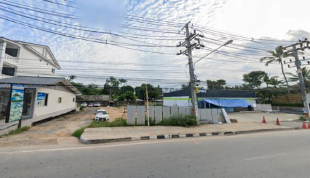 ที่ดินเชิงพาณิชย์ให้เช่า 900 ตร.ม. ที่ดินพร้อมอาคาร เหมาะสำหรับทุกการค้า หรือโรงแรม และอื่น ที่ดินสมุย ให้เช่า ต.บ่อผุด สมุย