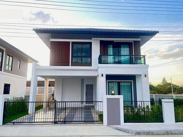 ให้เช่าบ้านใหม่ 45,000 บาท/เดือน #กาญจน์กนก25 – #หางดง #สไตล์โมเดิร์น #แปลงมุม #เฟอร์นิเจอร์และเครื่องใช้ไฟฟ้าใหม่ทุกชิ้น พร้อมเข้าอยู่!