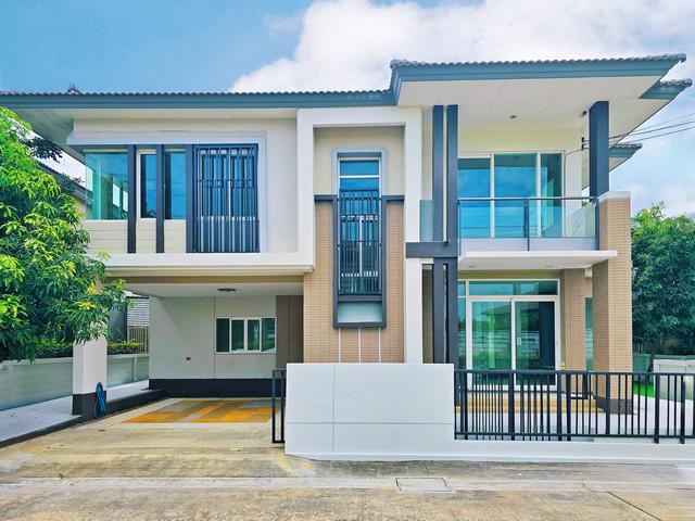บ้าน คาซ่า เลเจ้นด์ ราชพฤกษ์ ปิ่นเกล้า 65 Square Wah  11300000 BAHT. สวยมาก บ้านต้นโครงการ ใกล้คลับเฮ้าส์ หน้าบ้านหันทิศเหนือ รับลมเย็นตลอดทั้งปี