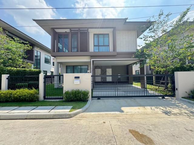 ให้เช่าบ้านเดี่ยว 2 ชั้น 196 ตรม. 4 ห้องนอน โครงการ บุราสิริ กรุงเทพกรีฑา ตกแต่งครบ พร้อมเข้าอยู่ ใกล้ นานาชาติ Brighton 