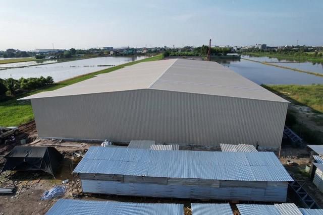 ให้เช่าโกดังสร้างใหม่ Stand Alone  2,625ตร.ม.  ตารางเมตร รับน้ำหนัก 1 ตัน วัดสามง่าม  ใกล้คลังสินค้าเซเว่นใหญ่ 