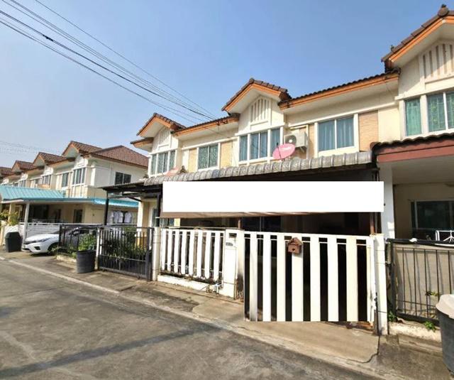ฟิวเจอร์พาร์ครังสิต 3.7 กม. ตลาด ดีดี มาร์เช่ ให้บ้านเช่า พฤกษาวิลล์ รังสิต-องครักษ์ คลองสาม  ไม่ต้องเข้าคลอง 18ตร.วา  120ตร.ม.