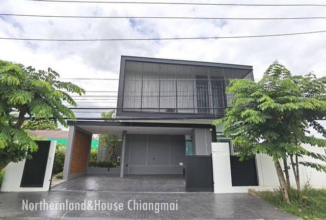 โซนวังตาล ให้เช่า 120,000 บาท 104 ตรว. หางดง บ้านพูลวิลล่าสุดหรู 2 ชั้น ตกแต่งสวย #ไสตล์โมเดิร์น #เฟอร์นิเจอร์ครบ พร้อมเข้าอยู่ได้เลย