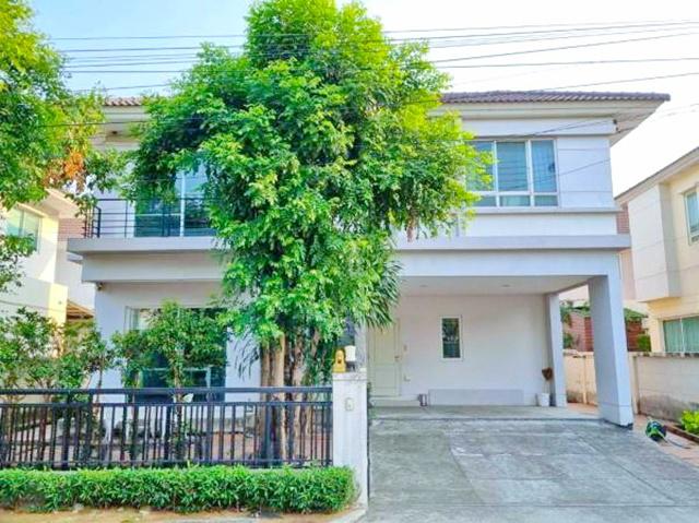 ARL บ้านทับช้าง 1.6 กม. คฤหาสน์ บ้านเดี่ยว 2 ชั้น 52ตร.วา.222ตร.ม. วงแหวน พระราม9 รร.นานาชาติแอสคอต ฟอร์ บิวท์อิน 3นอน  พาซิโอ มอลล์