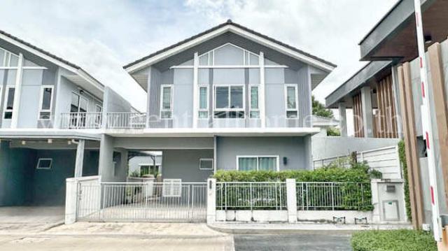 บ้านแฝด 2 ชั้น เพอร์เฟค พาร์ค ราชพฤกษ์ - 346 ปทุมธานี หลังริม