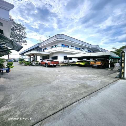 ขายด่วนโรงงานฉีดพลาสติกที่ดินพร้อมโรงงานอยู่ใกล้ถนนเทพารักษ์เข้าอำเภอบางพลี