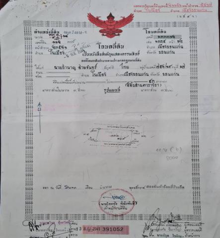 ขายที่ดินเปล่าทำเลดี  ตำบลในเมือง  อำเภอเมือง จังหวัดขอนแก่น  