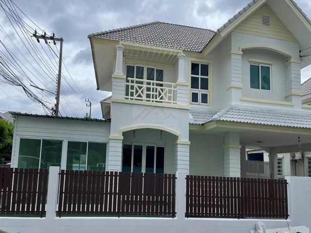 ขายบ้านเดี่ยว 2 ชั้น 66 ตรว. โครงการบ้านสวนราชา เกษตร-นวมินทร์ (ซ.รามอินทรา 14) ฮวงจุ้ย อยู่แล้วดี เฟอร์พร้อมอยู่