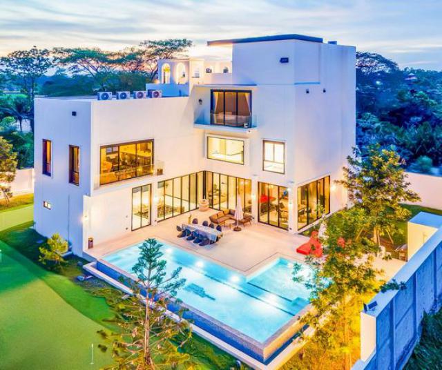 ขายบ้านหรู 34 ล้าน 407 ตรว. 7 นอน 9 น้ำ #สันนาเม็ง #สันทราย สไตล์โมเดิร์น ระบบ Smart Home ทั้งหลัง ใกล้นานาชาติ #ACIS พร้อมให้คุณเป็นเจ้าของ