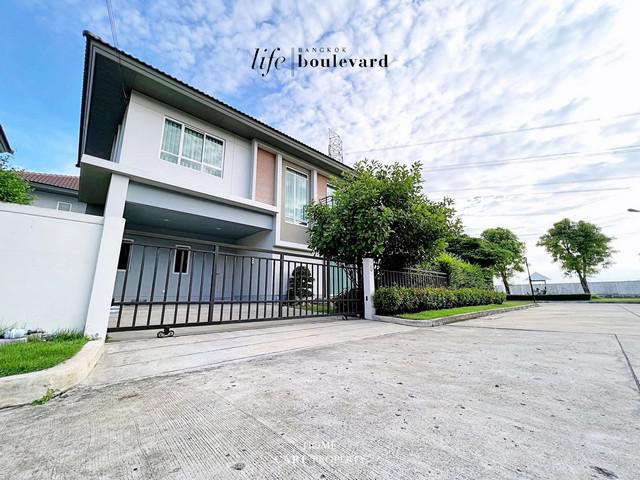 HR2713ให้เช่าบ้านเดี่ยว หลังมุม โครงการไลฟ์ บางกอก บูเลอวาร์ด รังสิต ใกล้โลตัสรังสิต-นครนายก