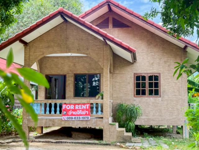 บ้านเดี่ยว 1 ห้องนอน พร้อมสวนและระเบียง 8 นาทีถึงหาดละไม เกาะสมุย บัานพักสมุย ต.มะเร็ต อ.เกาะสมุย สุราษฎร์