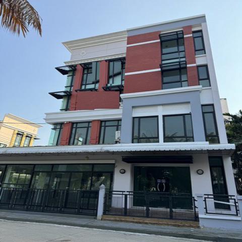 ให้เช่าสำนักงานสำนักงาน 4 ชั้น  600 ตร.ม. ต่อเติมโกดัง 50 ตารางเมตร บ้านกลางกรุง ออฟฟิศ พาร์ค บางนา ตราด กม 5