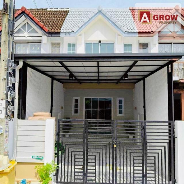 หมู่บ้านพูนสินธานี 3  ซอยเคหะร่มเกล้า 64 รีโนเวทใหม่ทั้งหลัง ของแถมจัดเต็ม พร้อมอยู่