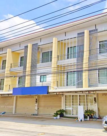 อาคาร 3 ชั้น 23 ตร.วา.บางกรูด บ้านโพธิ์ ฉะเชิงเทรา เมกะโฮม 1.6 กม.280 ตร.ม. หลวงพ่อโสธร ติดถนนเมน 3 นอน 3 น้ำ พร้อมเฟอร์ เครื่องใช้ไฟฟ้า 