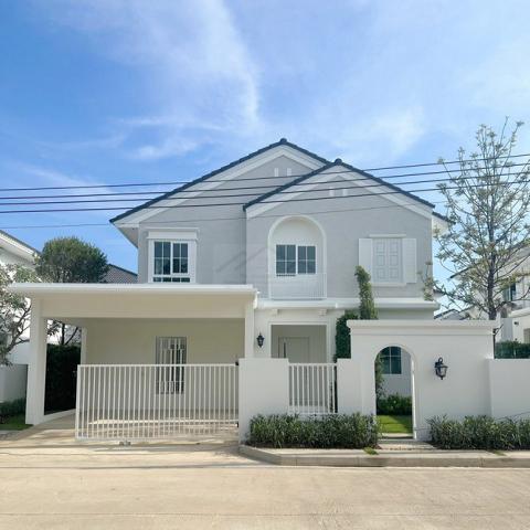 ให้เช่าบ้านเดี่ยว 2 ชั้น 184 ตรม. 3 ห้องนอน โครงการชัยพฤกษ์ บางนา กม.15 CHAIYAPRUEK Bangna KM.15  บ้านหน้าสวน พร้อมอยู่ ใกล้ Central Village