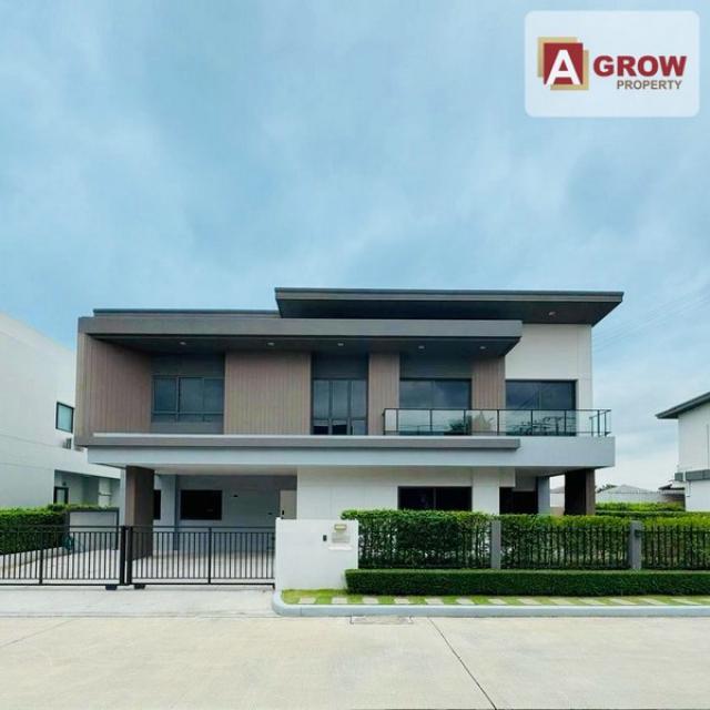 หมู่บ้านเวนิว ไอดี มอเตอร์เวย์-พระราม 9 บ้านสวย หลังมุม ตกแต่งครบ พร้อมเข้าอยู่